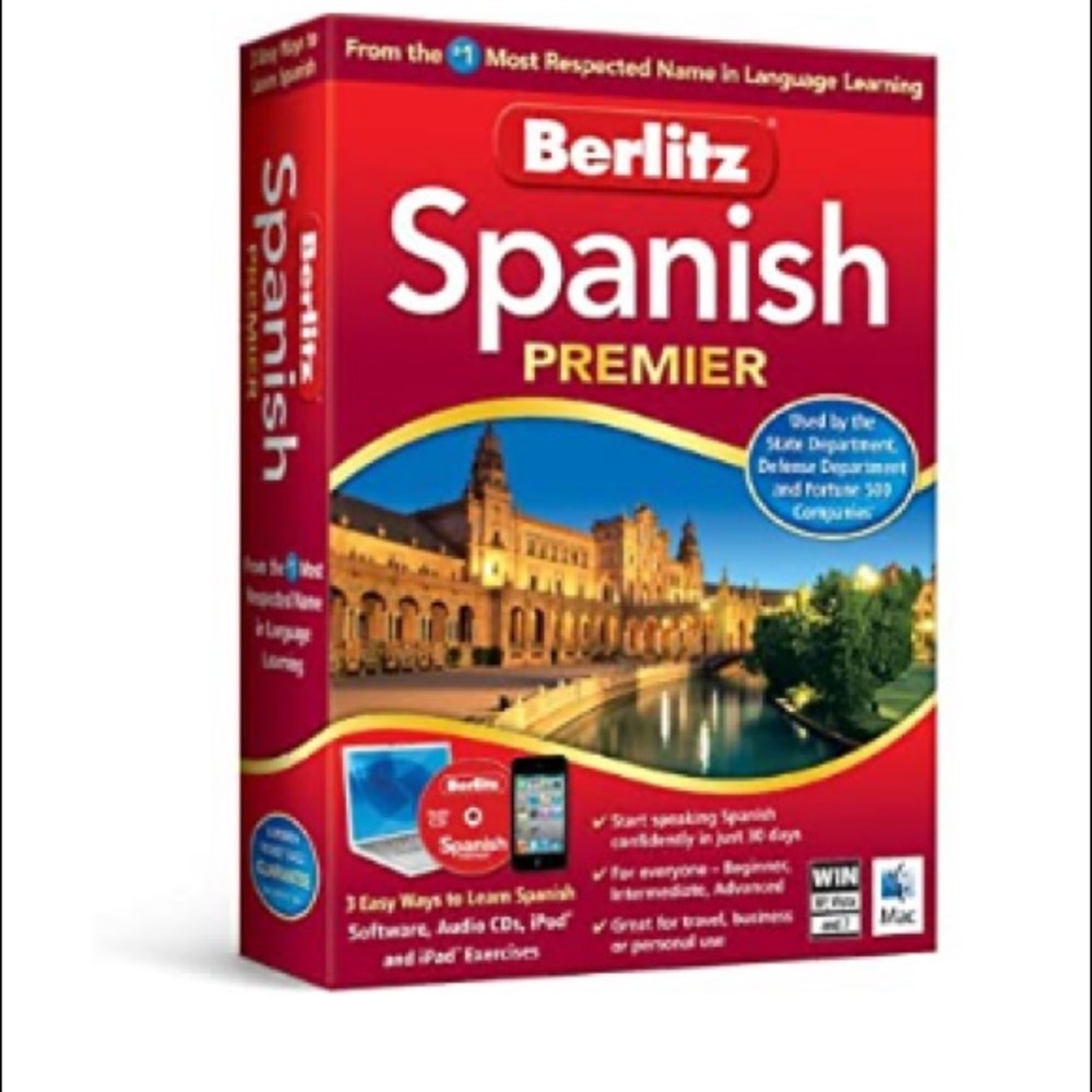 NWOT Berlitz Spanish Premier